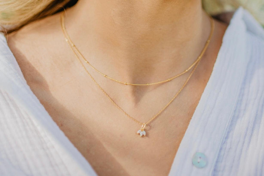 Evie Gold Necklace - River Lily Australia