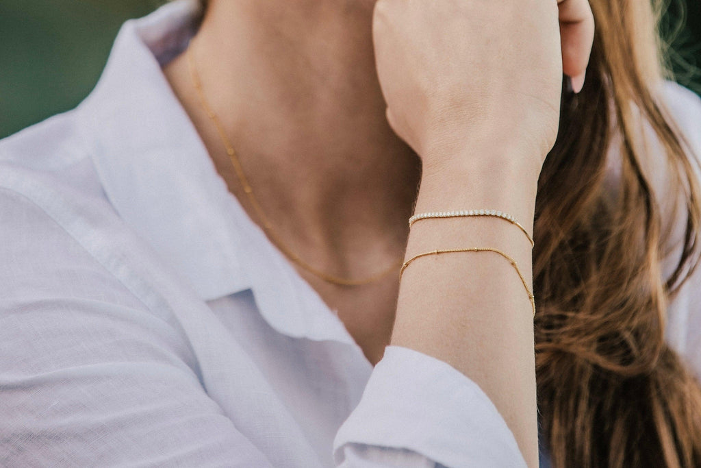 Clara Gold Bracelet - River Lily Australia