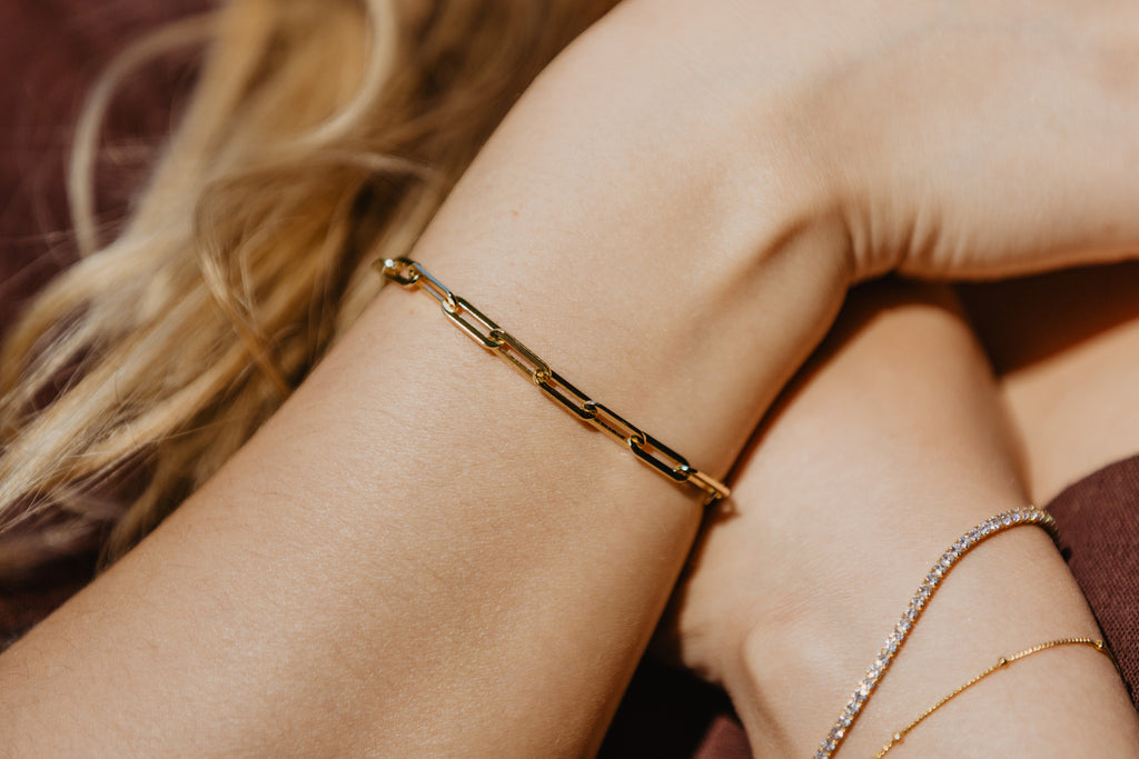 Milan Gold Bracelet - River Lily Australia