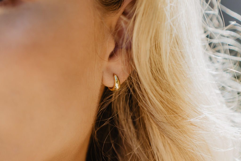 Aria Gold Earrings - River Lily Australia