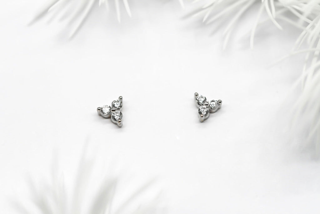 Elle Silver Earrings - River Lily Australia