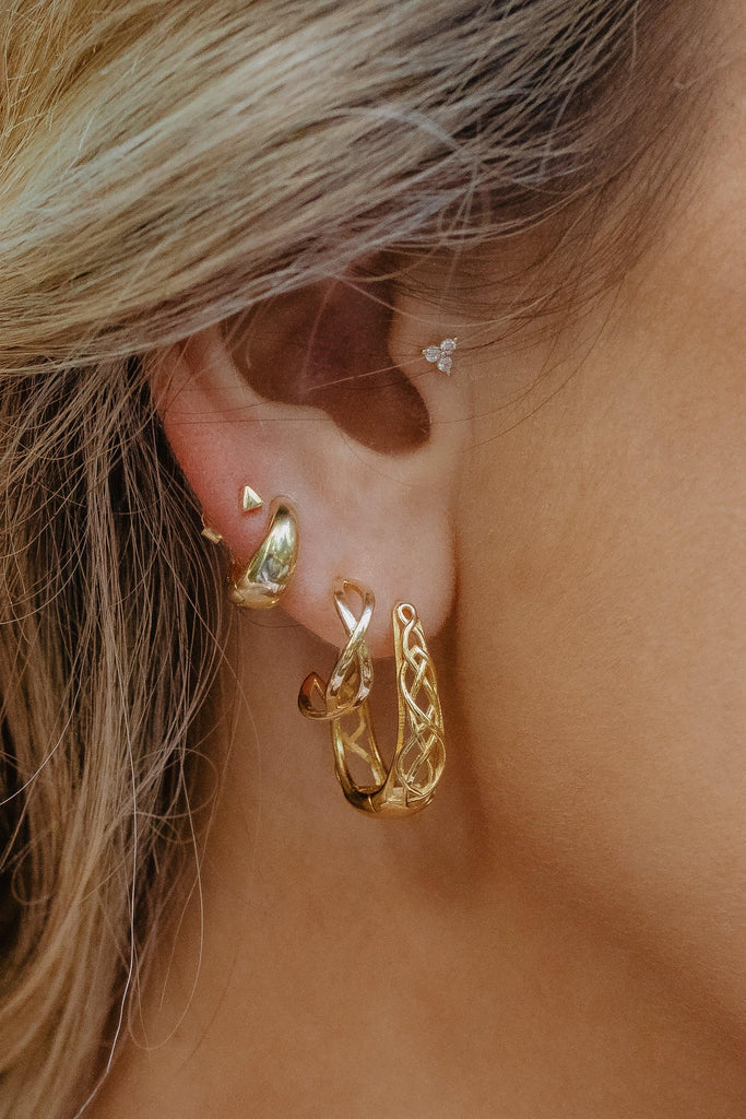 Lola Gold Earrings - River Lily Australia